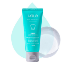 라벨제로 저불소 어린이치약 전한 유기농 치약 타르색소 NO 천연딸기향 60g, 저불소 어린이치약 6개(6+2개)