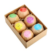 6PCS/Set Luxury 배쓰 밤 기프트 세트 Fragrant Bubble Spa, 6Pcs/Set*
