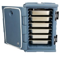 대용량 급식 보온기 테이크 아웃 음식 배달 반찬 보온 구내식당 급식소 부페 반찬통 수납상자, 90L 회색 휠 상자 + 선반 6개