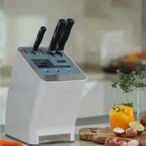 한솔 나이프케어 살균건조기 세상간판! 위생적인보관! 넉넉한용량의 멀티케어박스! ....신문광고중, 본체+로즈나이프4종