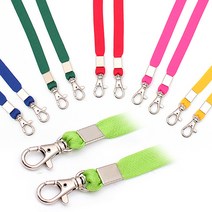 [아주문구] 마스크지킴이양쪽붕어고리목걸이50cm, 10개입, 적색)