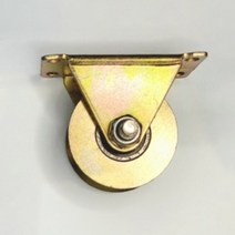 60mm 아연도금 V형 금속바퀴_1P 교체 도르래 앵글바퀴