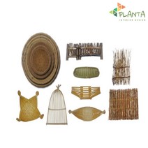 플란따 등나무 대나무 주방소품 뷔페소품 식당소품, 11.싸리발-소