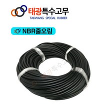 태광특수고무 NBR 줄오링, 14mm, 1M, 1개