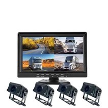 화물차 트럭 후방 카메라 무선 블랙박스 지게차 포터, 7인치 1채널 화면+카메라1대+10m+32G