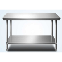 꽃집작업대 테이블 검사대 식물원 서브테이블 업소용, 120x45x80더블레이어