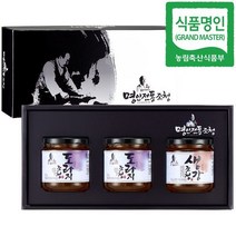 두레촌 명인 도라지/생강조청 310gx3개 선물세트/조청 전통식품명인 제32호 강봉석/도라지청 생강청
