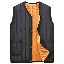 도도큐티 송여사 남성 털조끼 야외 작업자 방한