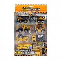 중장비7종 불도저 롤러 레미콘 덤프트럭 포크레인, 본상품선택