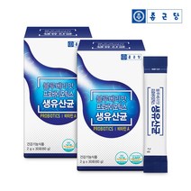 종근당 블루베리맛 프로바이오틱스 생유산균 30포(1개월분), 60g, 2박스