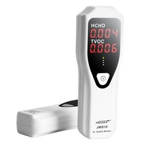 루버창 NOYAFA 포름알데히드 감지기 실내 공기 품질 모니터 HCHO 및 TVOC 가청 경보 LED 표시기 홈 HVAC, 01 TYPE