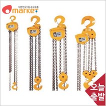 공구세상 대산 국산 체인블럭 DH 200DS 2톤/3M/21KG