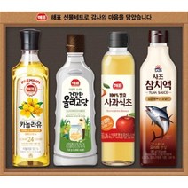 답례 감사 명절 선물세트 사조 카놀라유 참치액 식초외 안심특선 SJ1호 교회 회사 단체 학교 친구 병문안, 3개