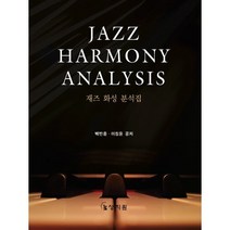 재즈 화성 분석집 : JAZZ HARMONY ANALYSIS, 상지원, 9788982713002, 백반종,이정윤 공저