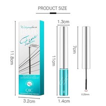 2피스 울트라 파인 블랙 마스카라 스키니 작은 속눈썹을 잡아주고 뭉침 없음지름 2.5mm 798589