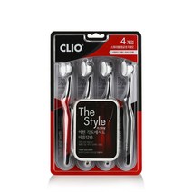 클리오 크리오 더스타일 스파이럴항균초극세모(4입)칫솔, 4개입, 1개