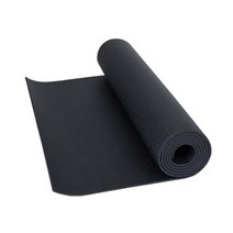 에코요기 PVC 요가 매트 4mm, 블랙