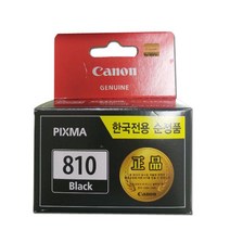 Pixma MP496 프린터 PG-810 검정 정품잉크, 단품