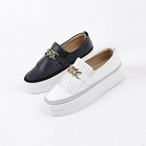 셀러허브 여성패션 [오노마] ONM 여자 통굽 키높이운동화 편한 태슬슬립온 캐주얼단화