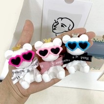 핸드메이드 베어브릭 석고방향제 답례품 돌 결혼식, 블루, 러브스펠