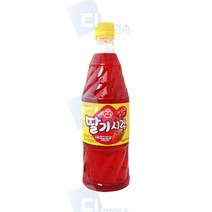 오뚜기 딸기향시럽 1kg 1병 슬러시원액, 1, 1