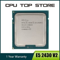 인텔-제온 E5 2430V2 2430 V2 2.5GHz 6 코어 12 스레드 CPU 프로세서 15M 80W LGA 1356, 한개옵션0
