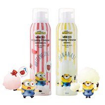 미니언즈 휘핑 클렌저 바디워시 200ml 입욕제 목욕놀이, 바나나향