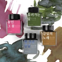 아트박스/글입다 김소월 사계 문학 잉크 30ml, 옵션선택:흘러가는 잎, 단품