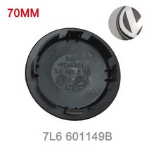 자동차 휠 센터 캡 허브 커버 Vw 제타 MK5 골프 파사트 스타일링 3B7601171 55mm 56mm 60mm 63mm 65mm 70, 04 70mm 7L6601149B