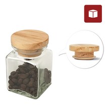 (1BOX-100개) 병뚜껑 코르크마개 59mm (나무허브마개) 유리병마개, 코르크-나무