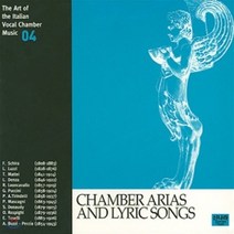 [CD] 이태리 실내 성악 선집 4 - 실내 아리아와 서정가곡들 (The Art of the Italian Vocal Chamber Music 4 - Cha...