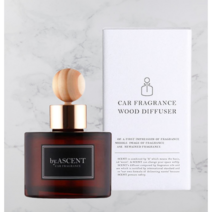 에이센트 차량용 네이처 디퓨저 120ml, 화이트 릴리, 4개