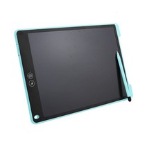 전자칠판 chyi lcd 쓰기 태블릿 digital erasable drawing pad 12 인치 부분적으로 지우기 epaper 전자 메모장 거친 필기 5, 푸른
