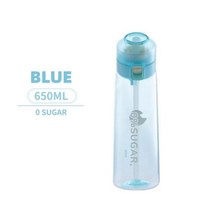 콜라 맛 포드 과일 추출물 링 0 설탕 조이 핏 건강 물병 Met Smaakjes 650ml, Green Grape, 01 650ML-BLUE