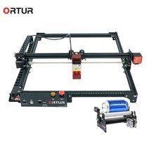 레이저 각인기 조각기 마킹 미니 소형 ORTUR 레이저 조각 절단기 CNC 롤러 로타리 DIY 프린터 빙 도구 목, 07 OLM2-Pro-SF YRR
