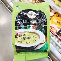CJ 고메 브로콜리 치즈수프 720g x 1개, 아이스보냉백포장