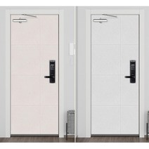 현관문 외부소음차단 셀프시공 자석 방음재 자취방 스티커보드 간편시공, 1개, 문고리세트 그레이 74