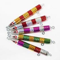 데스페라도 봉메탈 대구낚시 450g 500g 5종 컬러 홀로그램 왕대구 지깅 메탈낚시, #5번레인보우