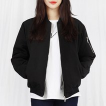 블루종 아우터 여자 커플 항공점퍼 여성 기본