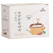 도그퓨어 강아지 고양이 영양닭 황태죽 85g x 10p, 닭고기, 5개, 850g