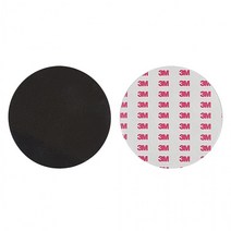 (하이셀) 원형 겔패드 6.5cm 9cm 12cm 차량용 거치대 흡착판 내비게이션 하이패스 블랙박스 유리흡착식, 9cm투명