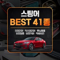 [골져스] 스팅어 튜닝 악세사리 DIY 몰딩용품 모음 41종, 35번.송풍구 컬러 틈새몰딩-레드