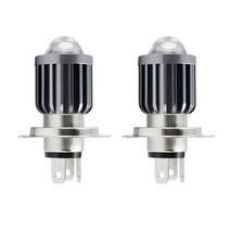 스즈키 버그만 오토바이 LED 확산렌즈 전조등 H4 1pcs