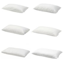 이케아 높은베개 오리 솜털 깃털 폴리에스테르 꿀잠 목편한 일자목 옆잠 베개 호텔 모음, 7) 베리벤