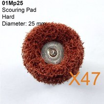 샌딩박스 JNSUR-연삭 연마 키트 47 개 치과 실험실 기술자용 실리콘 폴리셔 아크릴 수지 치과 재료 치, 07 01Mp25-47