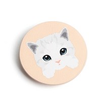 블랑플뢰르 냥이 그립톡 AC0GT0011, 피치