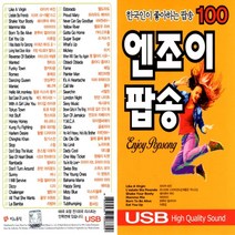 USB 노래칩 팝송 엔조이 팝송 100곡 7080팝송 모음