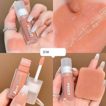모노크롬 매트 밀크티 웜 컬러 블러쉬 내추럴 루즈 선스크린 아이 페이스 핑크 블러셔 크림 지속적인 메이, 한개옵션1, 01 01