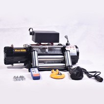 전기호이스트 크레인 전기 윈치 3000lb/3500lb 12M 12V/24V 오프로드 헤비 듀티 자동차 트레일러 ATV 원격, 01 3500lb 12V