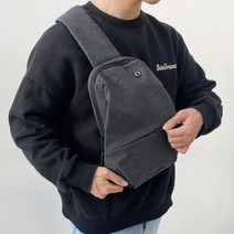 고앤비 남성 가벼운 슬링백 크로스백 여행용 힙색 가방 bg015
